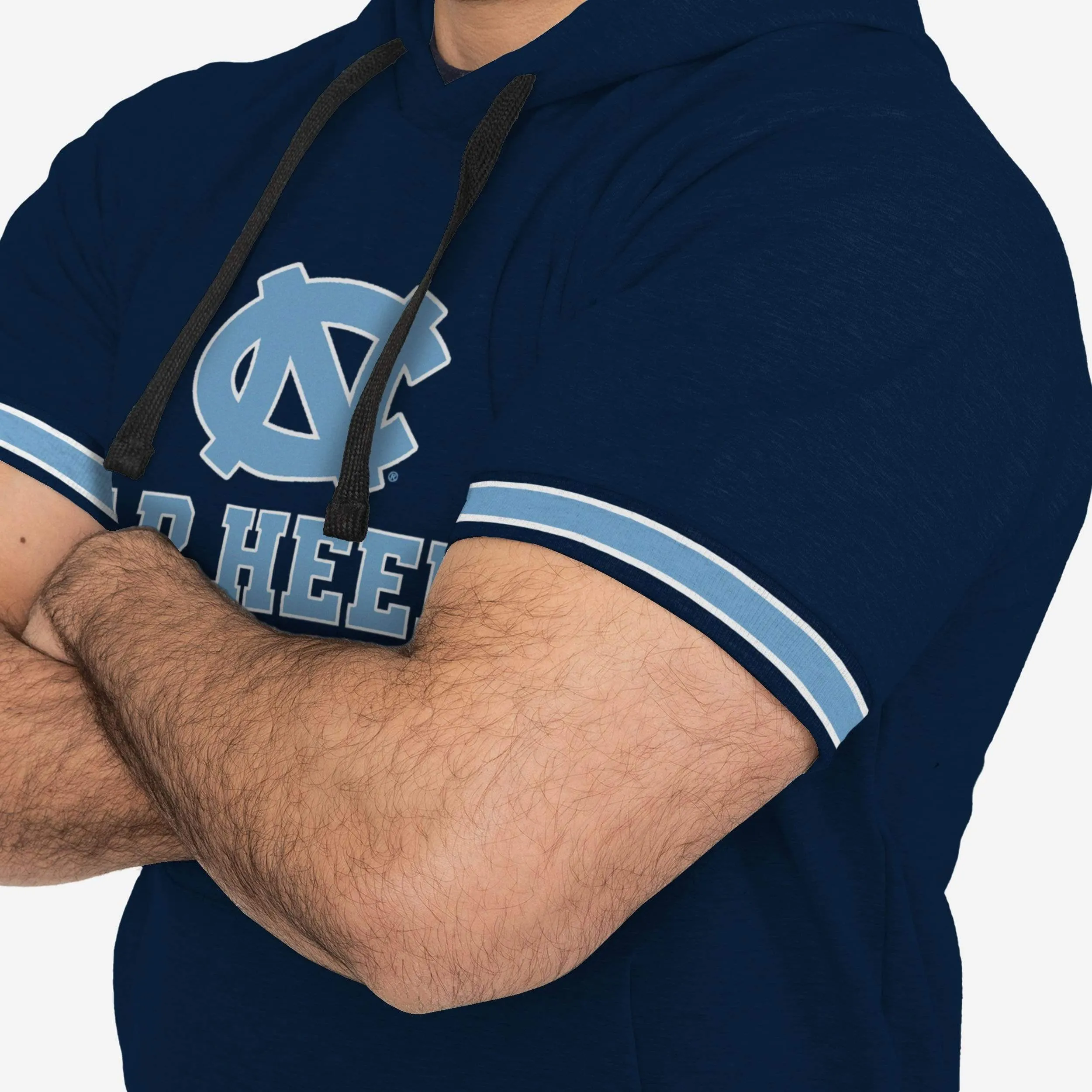 North Carolina Tar Heels Short Sleeve Hoodie