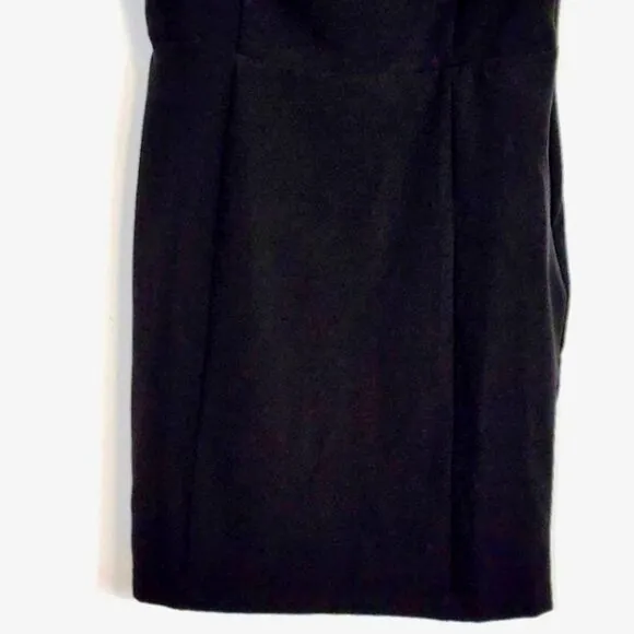 NWT Womens Sam Edelman Off the Shoulder LBD Little Black Mini Dress Size 10