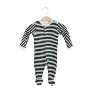 Organic Button Footie
