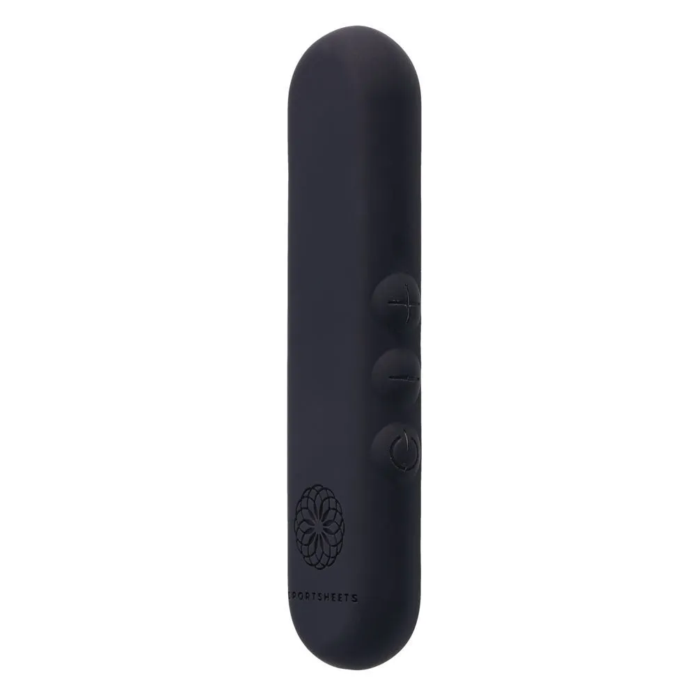 Pivot Flat Bullet Vibrator - Black