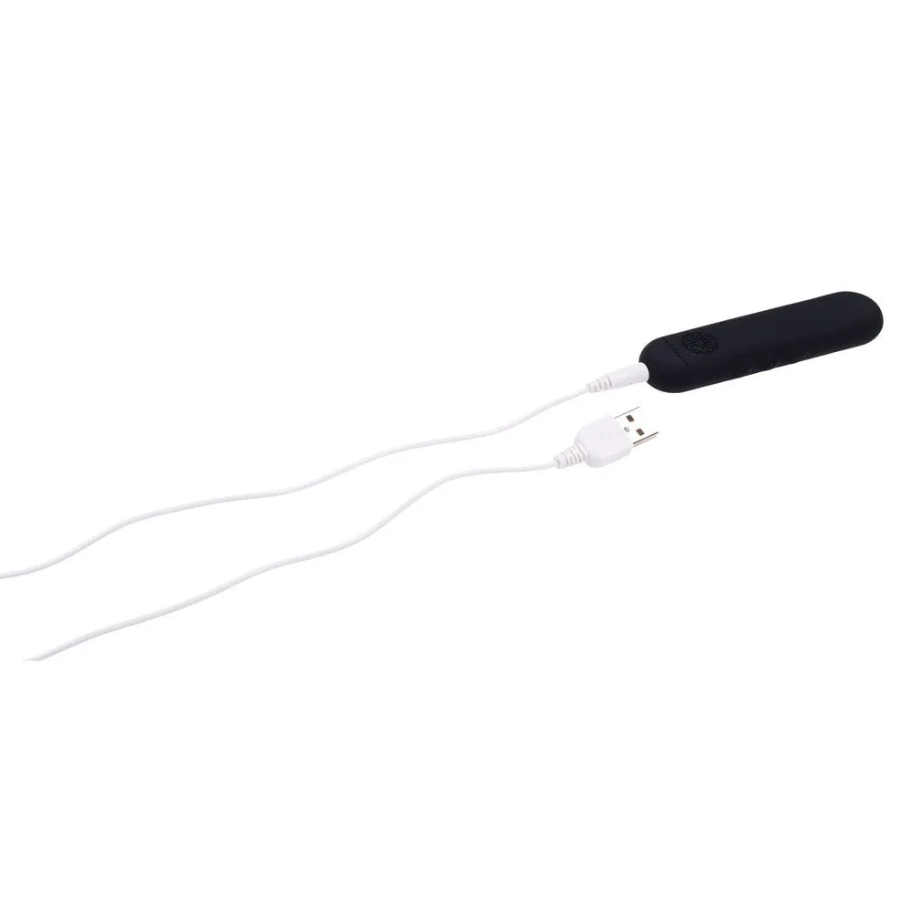 Pivot Flat Bullet Vibrator - Black