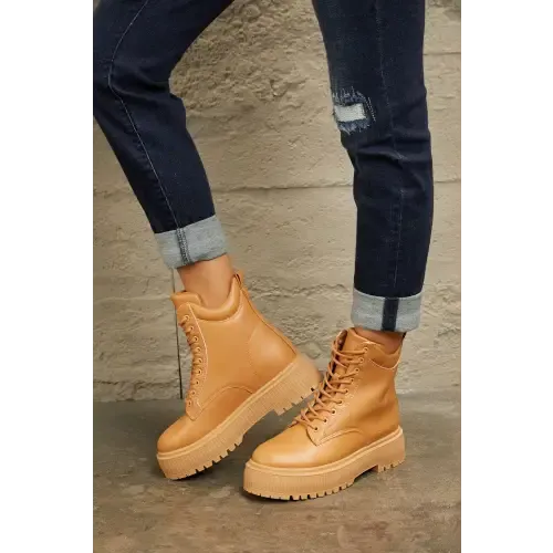 Platform Combat Boots