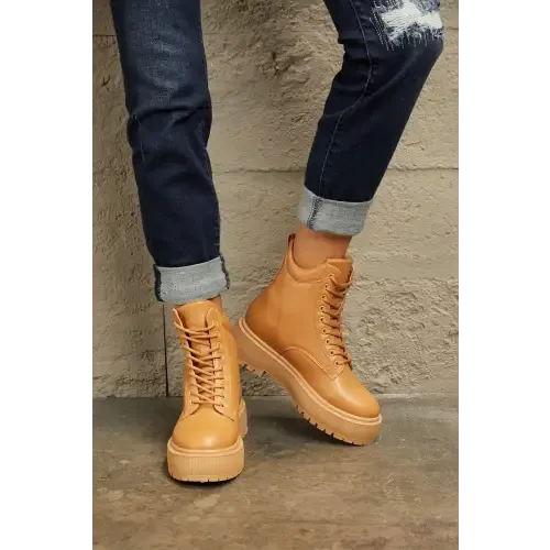 Platform Combat Boots