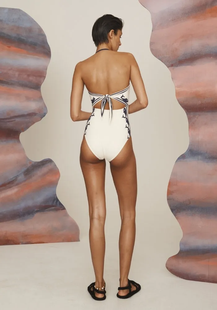 PRESALE Marine Strapless One Piece