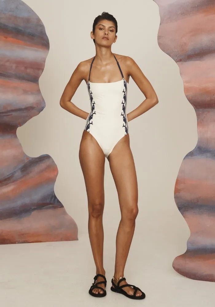 PRESALE Marine Strapless One Piece