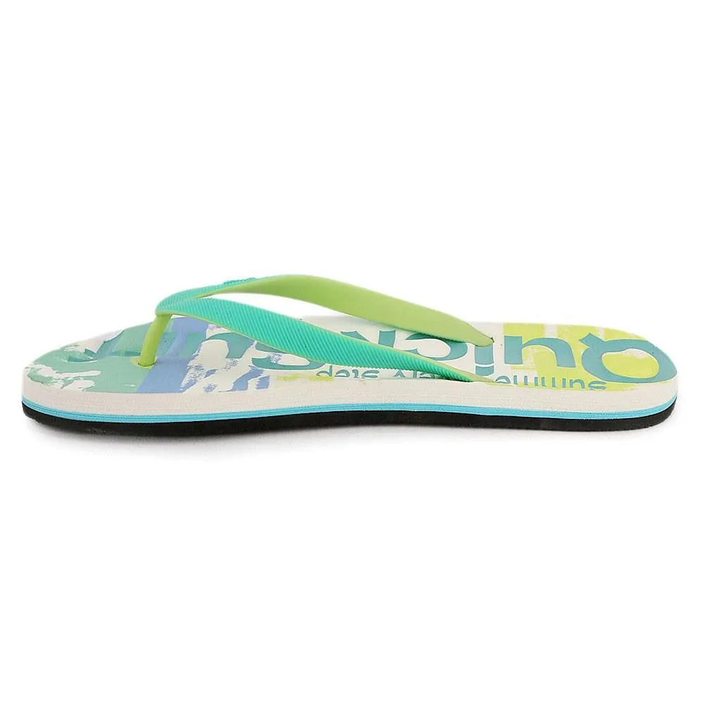 Quick Surf Women's Flip Flop Slippers 2575 - Green