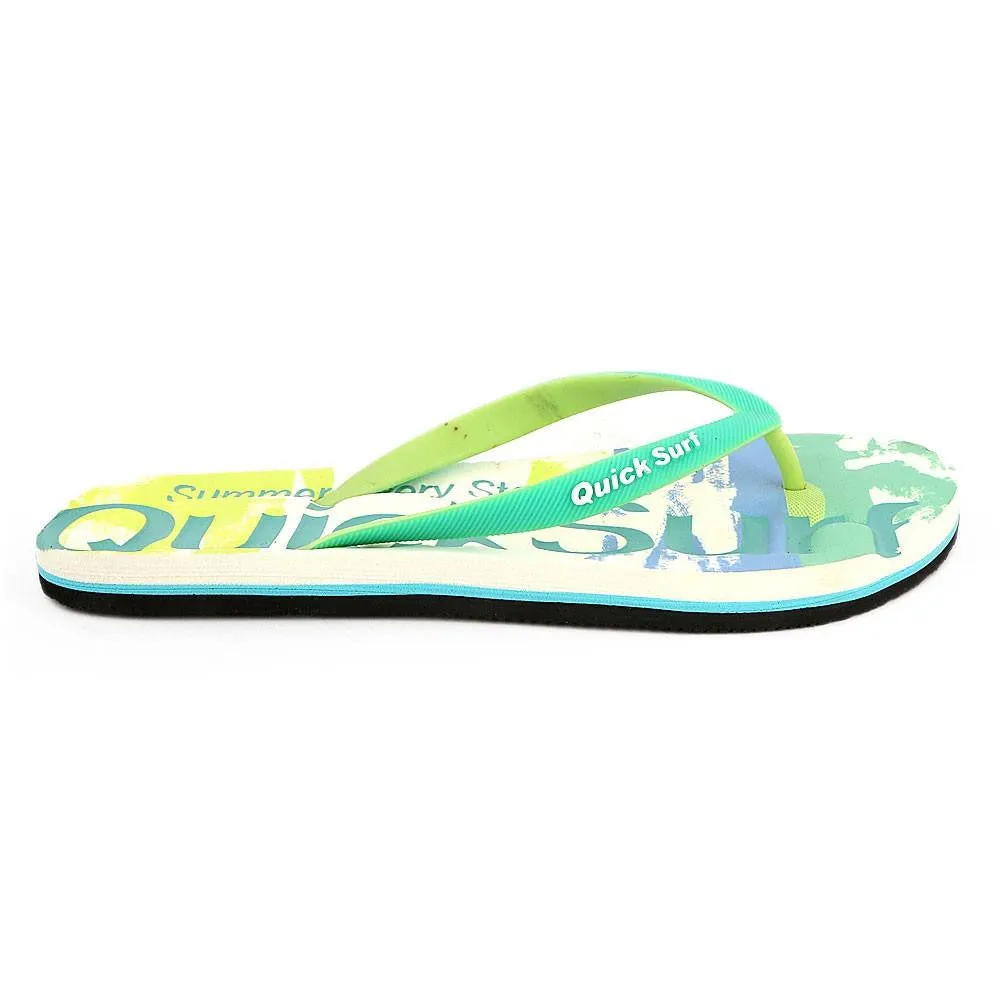 Quick Surf Women's Flip Flop Slippers 2575 - Green