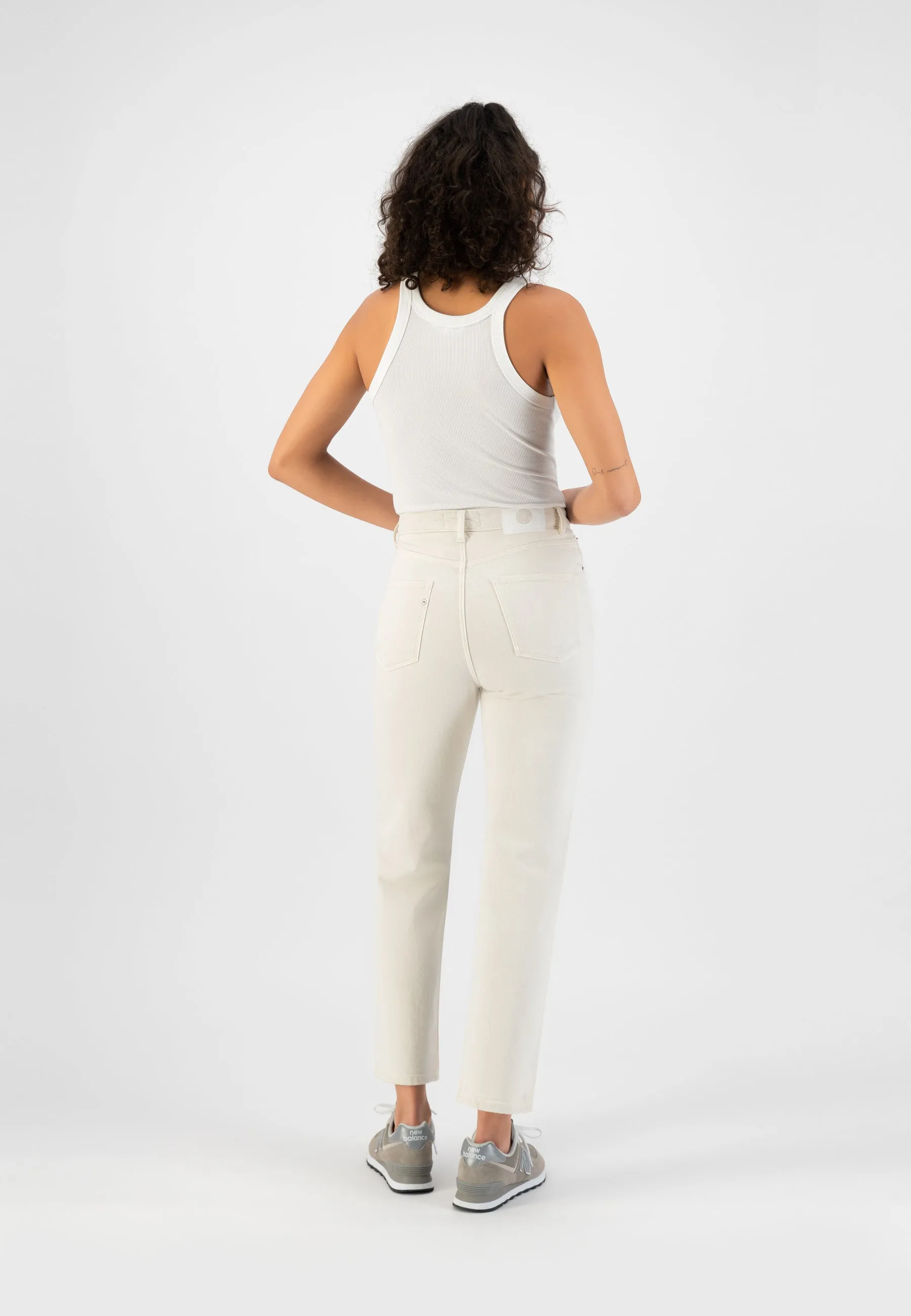 Relax Rose Cropped Jeans Natural