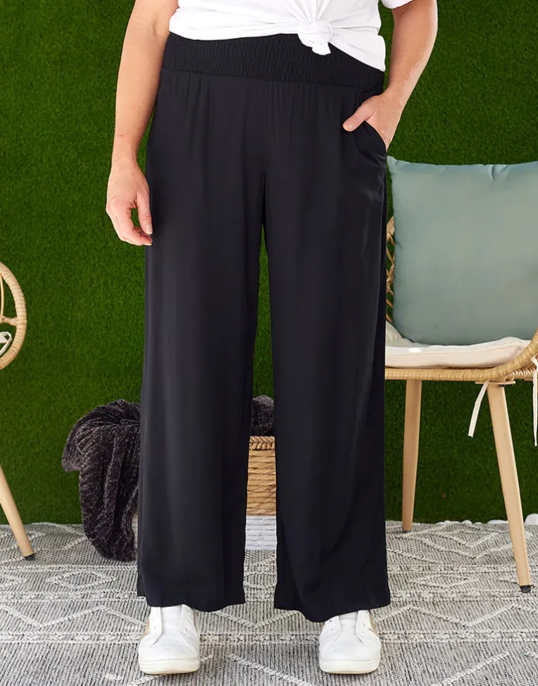 Resort Pant - Olive, Black & Ink