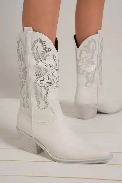 Rhinestone Boots