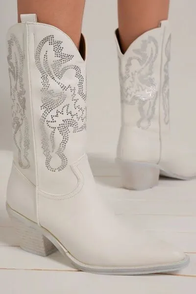 Rhinestone Boots