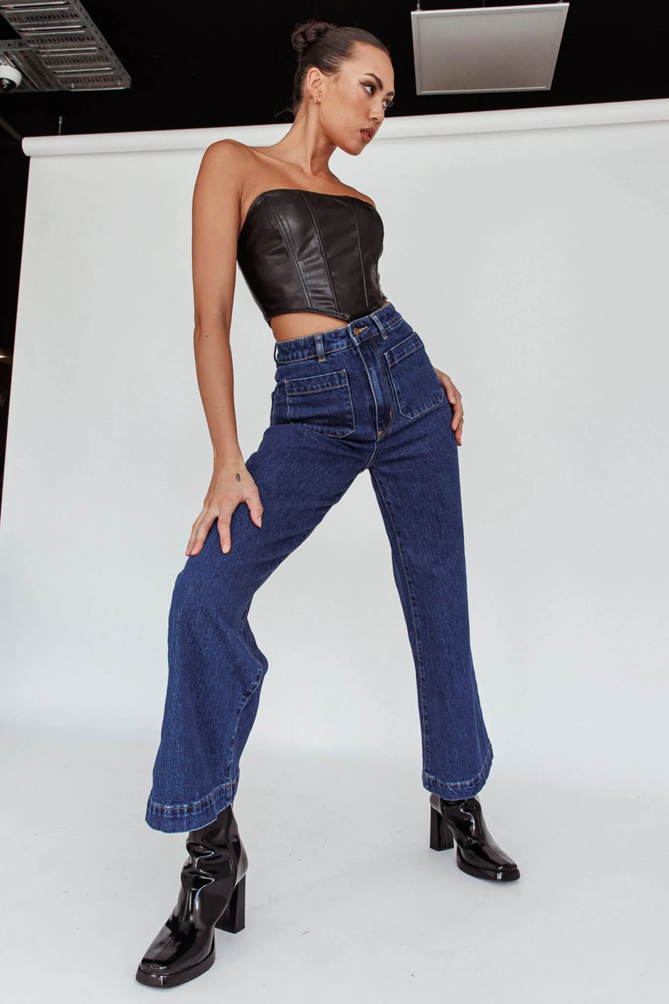 ROLLA'S Sailor Jean Eco Ruby Organic Dark Blue