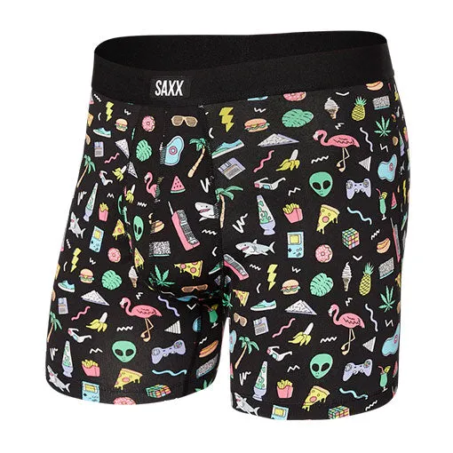 Saxx Daytripper Bb Fly - Fun Bits - Black
