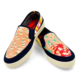 SERENA OCÉANE Orange Sport Loafer