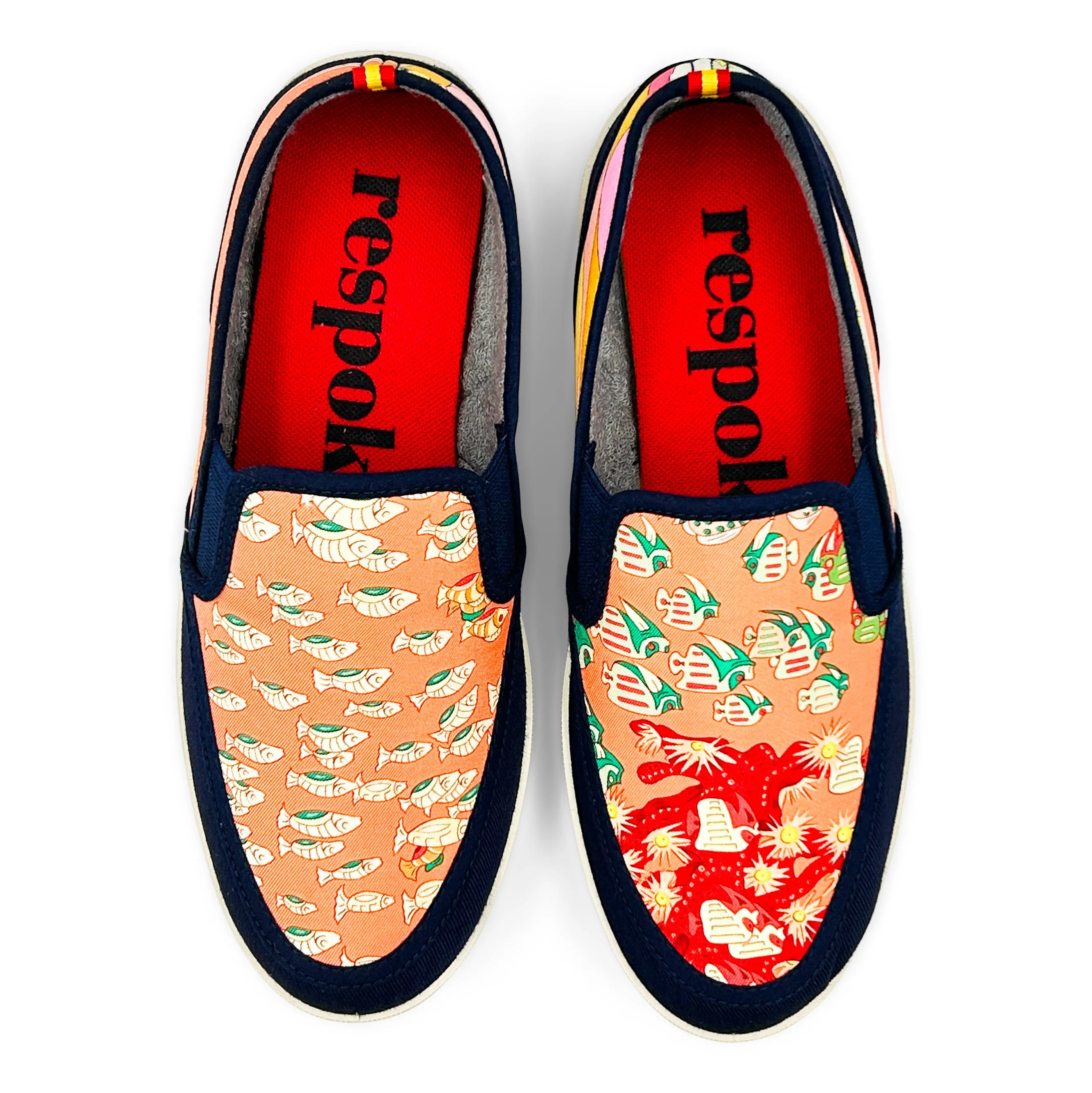 SERENA OCÉANE Orange Sport Loafer