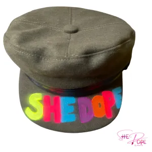 She Dope Bakers Cap