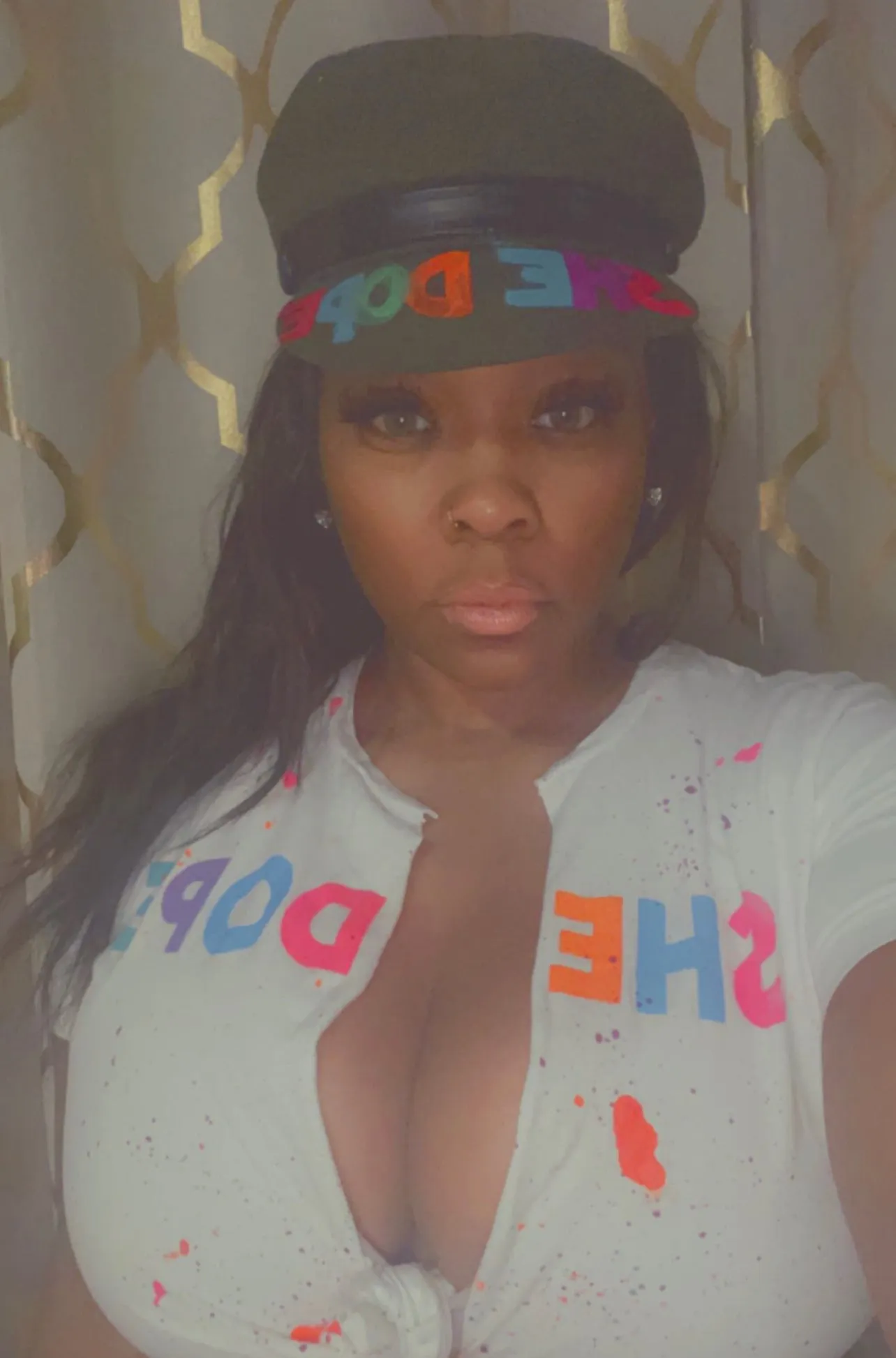 She Dope Bakers Cap