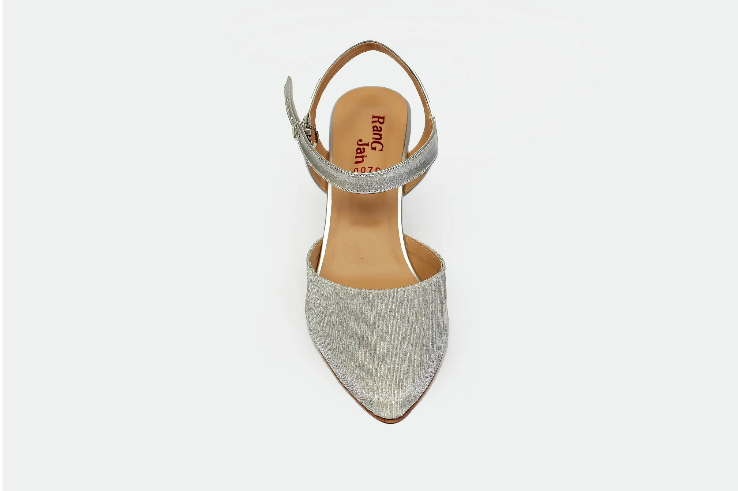 Silver Color Back Open Shoe-RS8