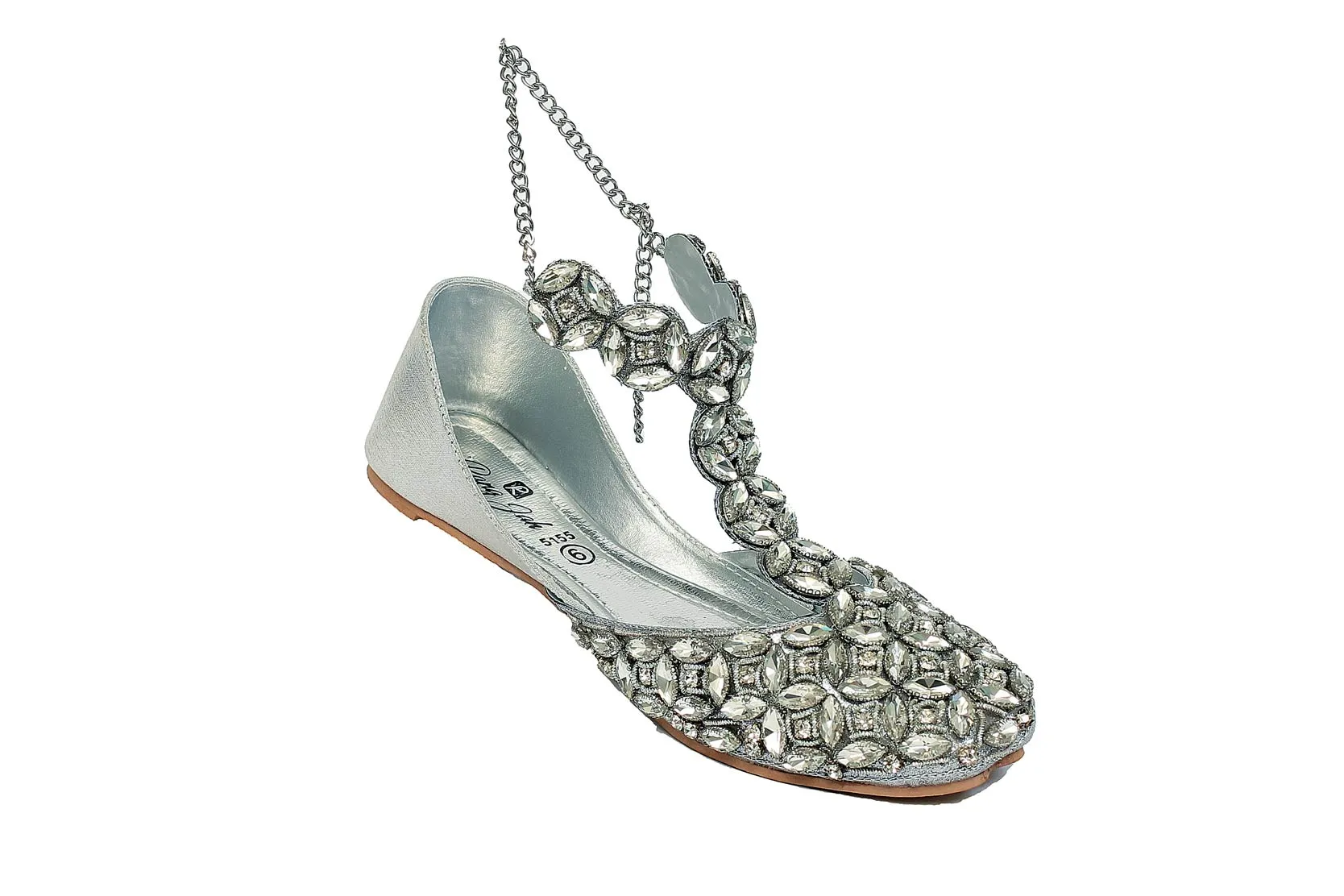 Silver Color Ethnic Khusa-RS39