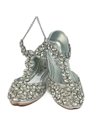 Silver Color Ethnic Khusa-RS39