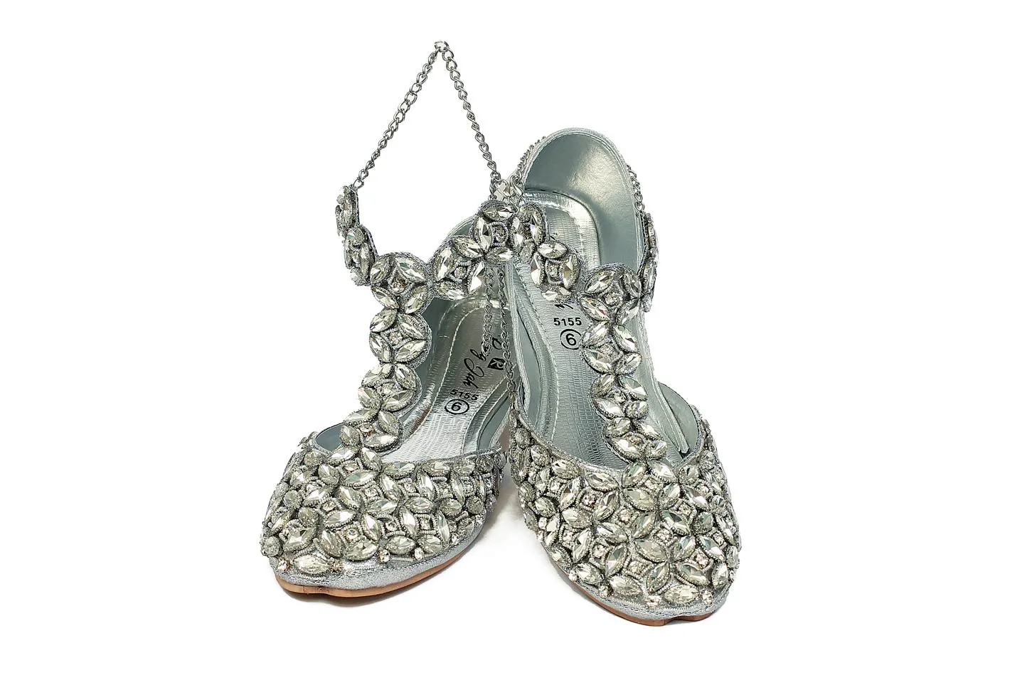 Silver Color Ethnic Khusa-RS39