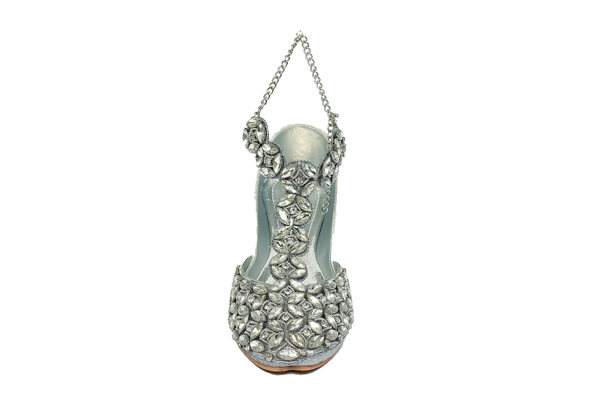 Silver Color Ethnic Khusa-RS39