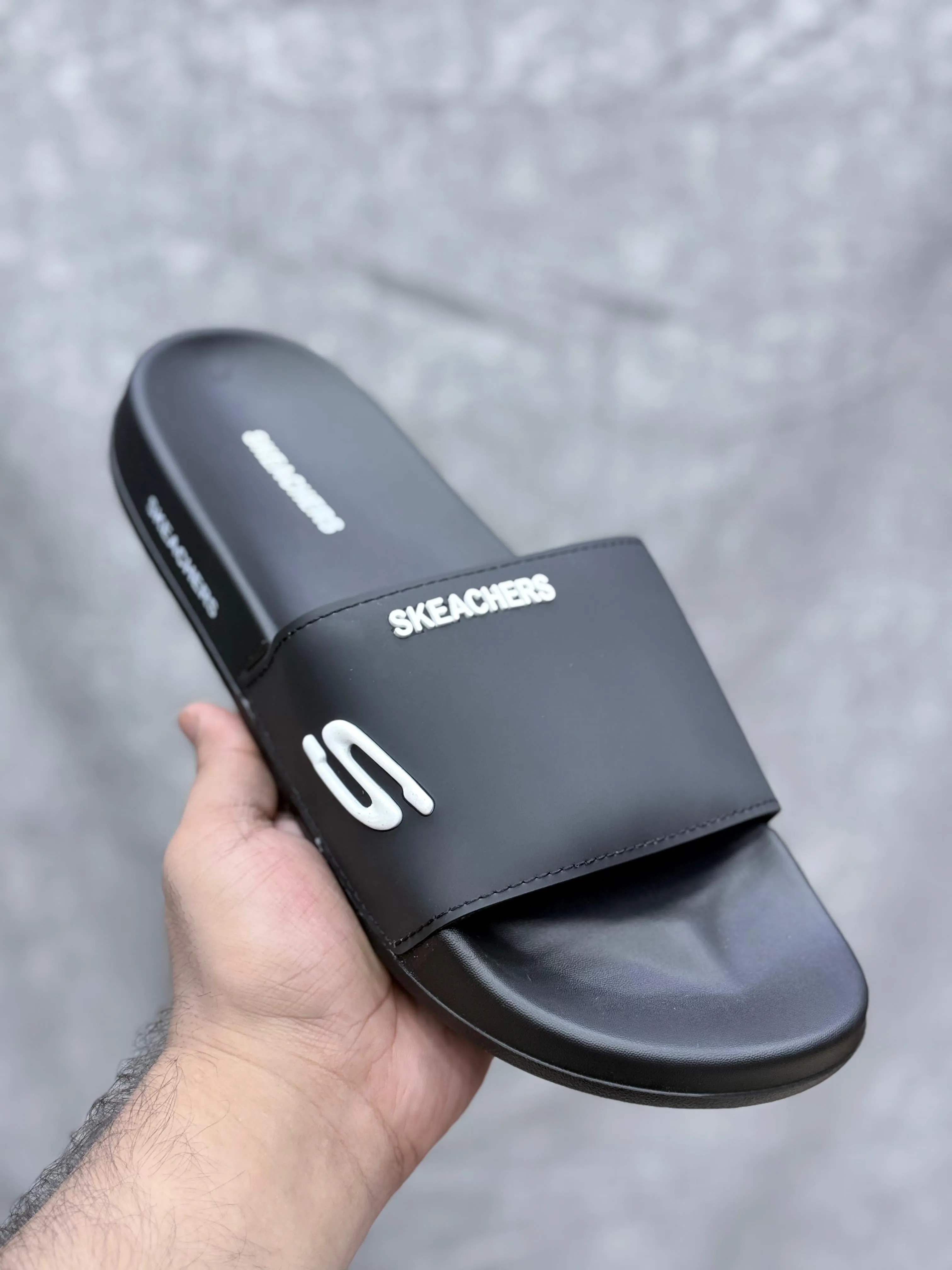 Skechers Slides-Black