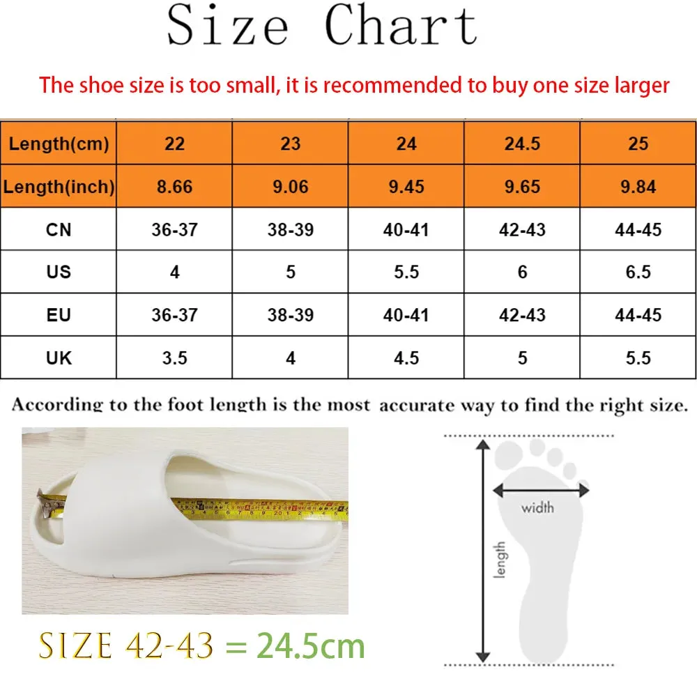 Slippers Soft Thick Soled  Women's Summer Fashion Wear Slippers Home Home Sandals Beach Shoes