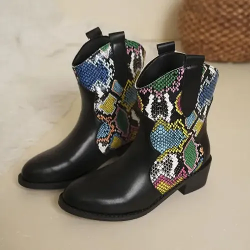 Snakeskin Boots