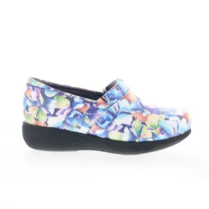 Softwalk Meredith Sport S1990-908 Womens Blue Leather Loafer Flats Shoes
