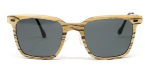 Sol / Metal x Wood Sunglasses / Polarized Lenses