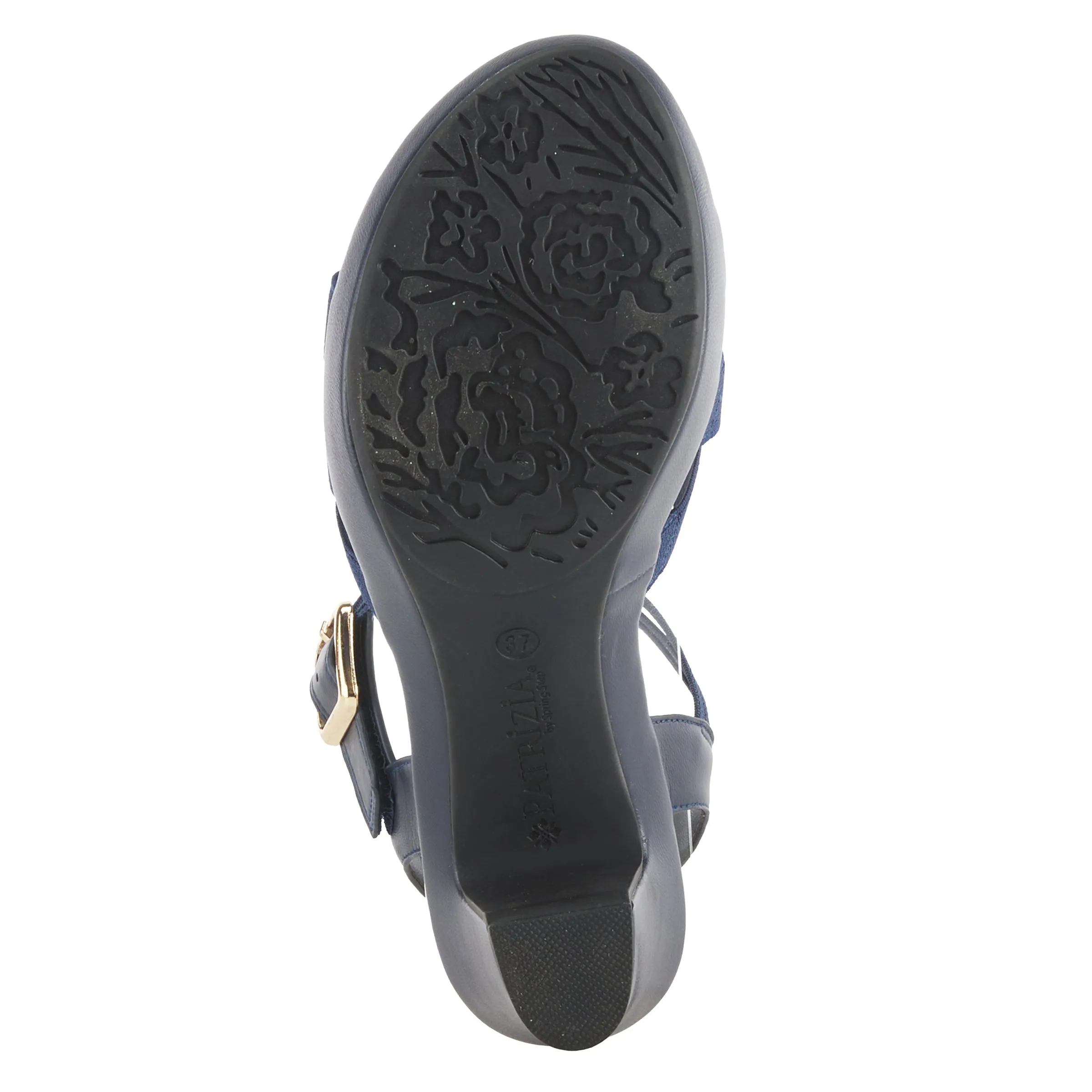 Spring Step Shoes Patrizia Neesa Stretch Sandal Women’s Vegan Comfort 3" Heel