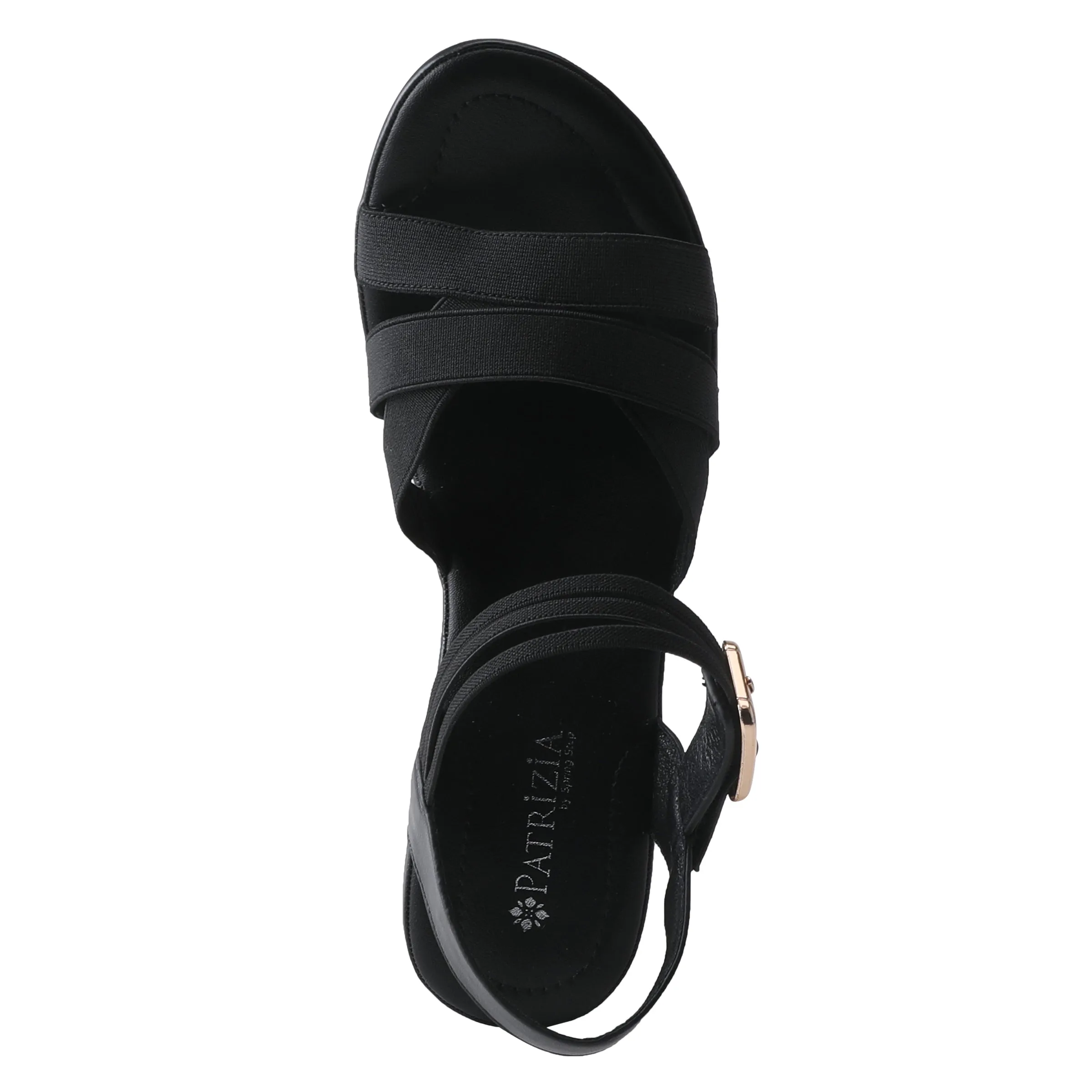 Spring Step Shoes Patrizia Neesa Stretch Sandal Women’s Vegan Comfort 3" Heel
