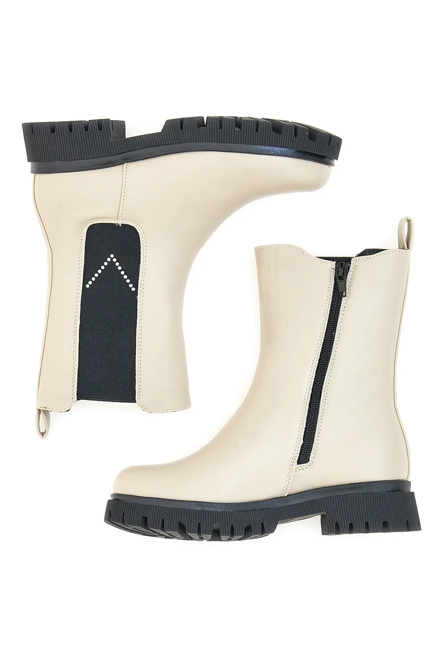 Stivale Chelsea Boots Energy 804 Panna