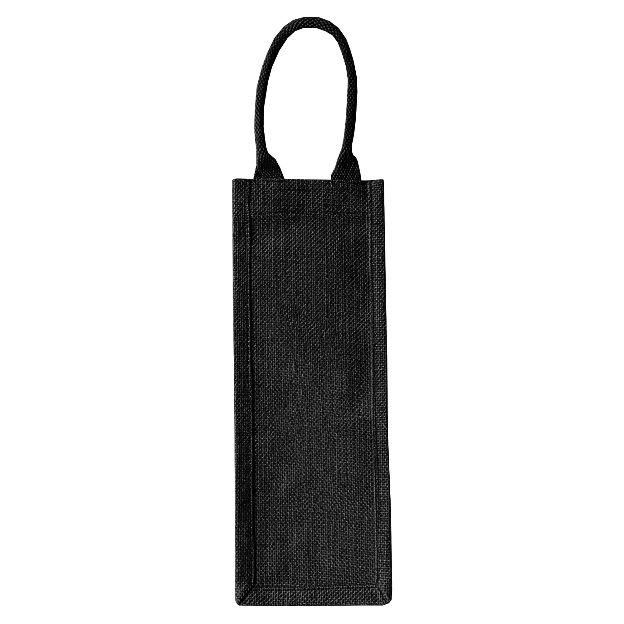Stock Jute 1 Bottle Wine Bag(SJB-32D)