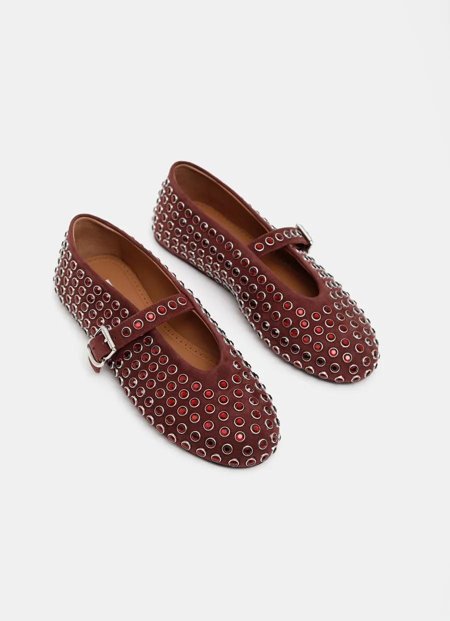 Strass Ballet Flats