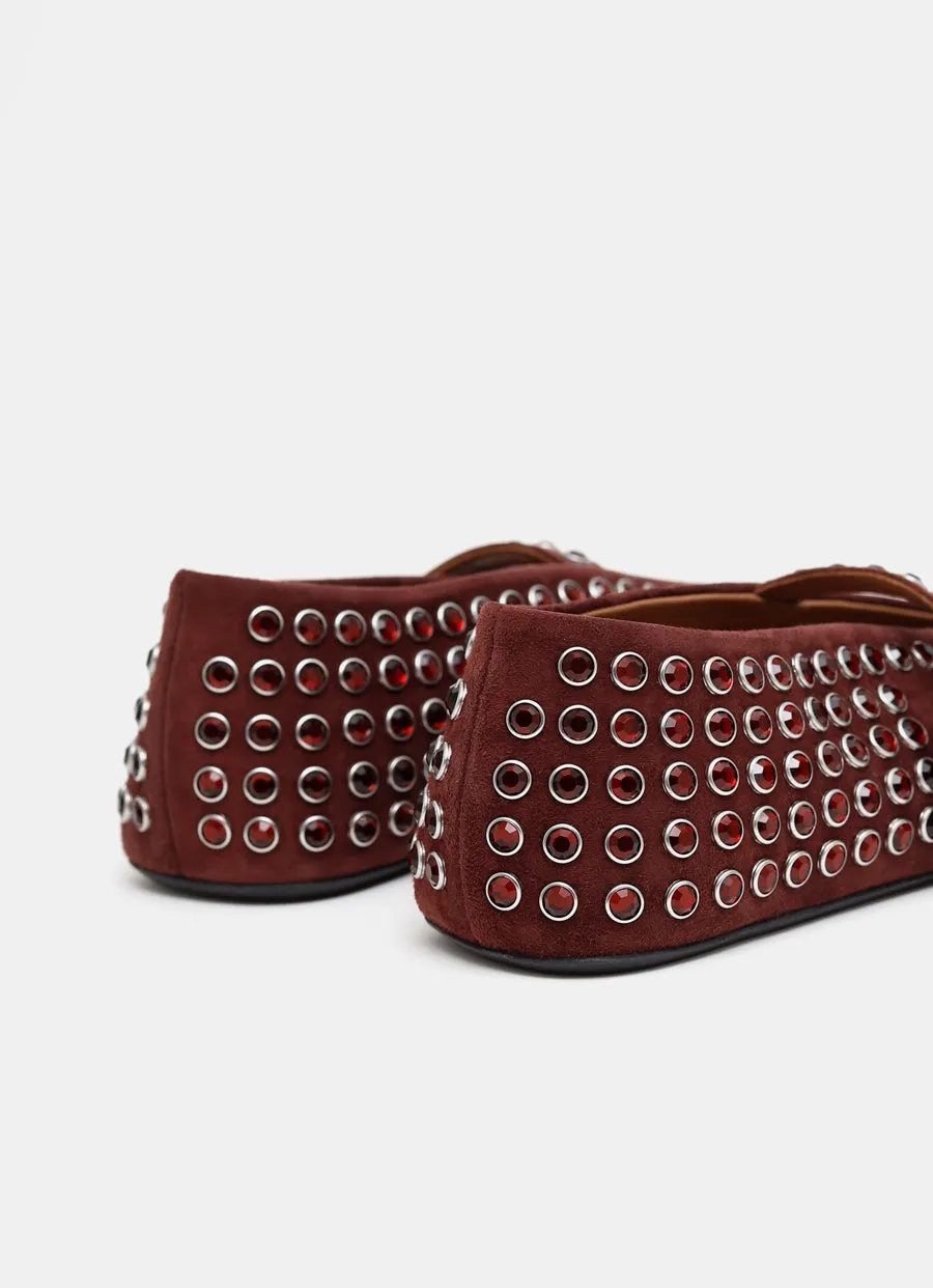 Strass Ballet Flats