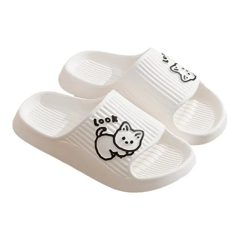 Summer Slippers Bathroom Platform Non-Slip Home