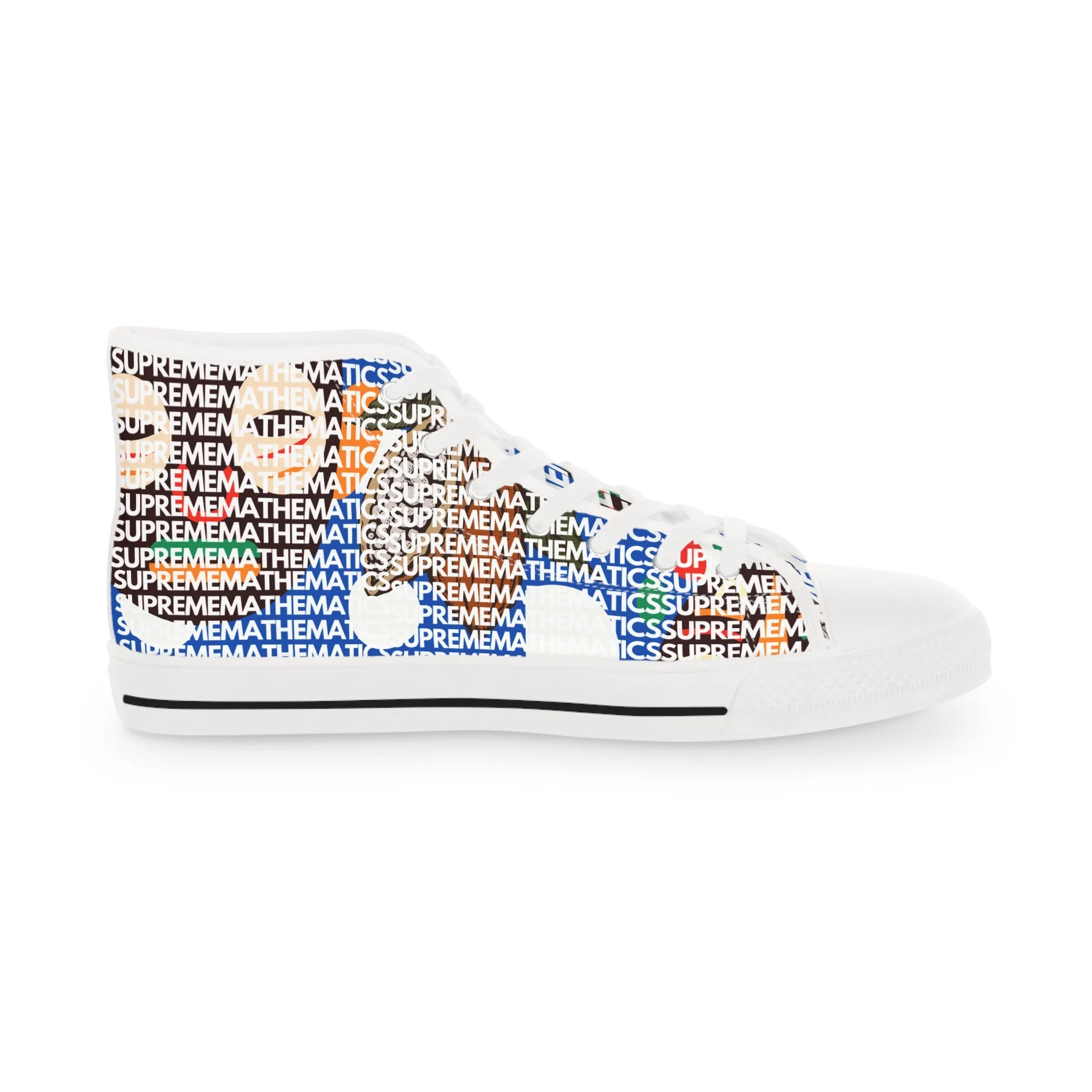SUPREMEMATHEMATICS HIGH TOP SNEAKERS