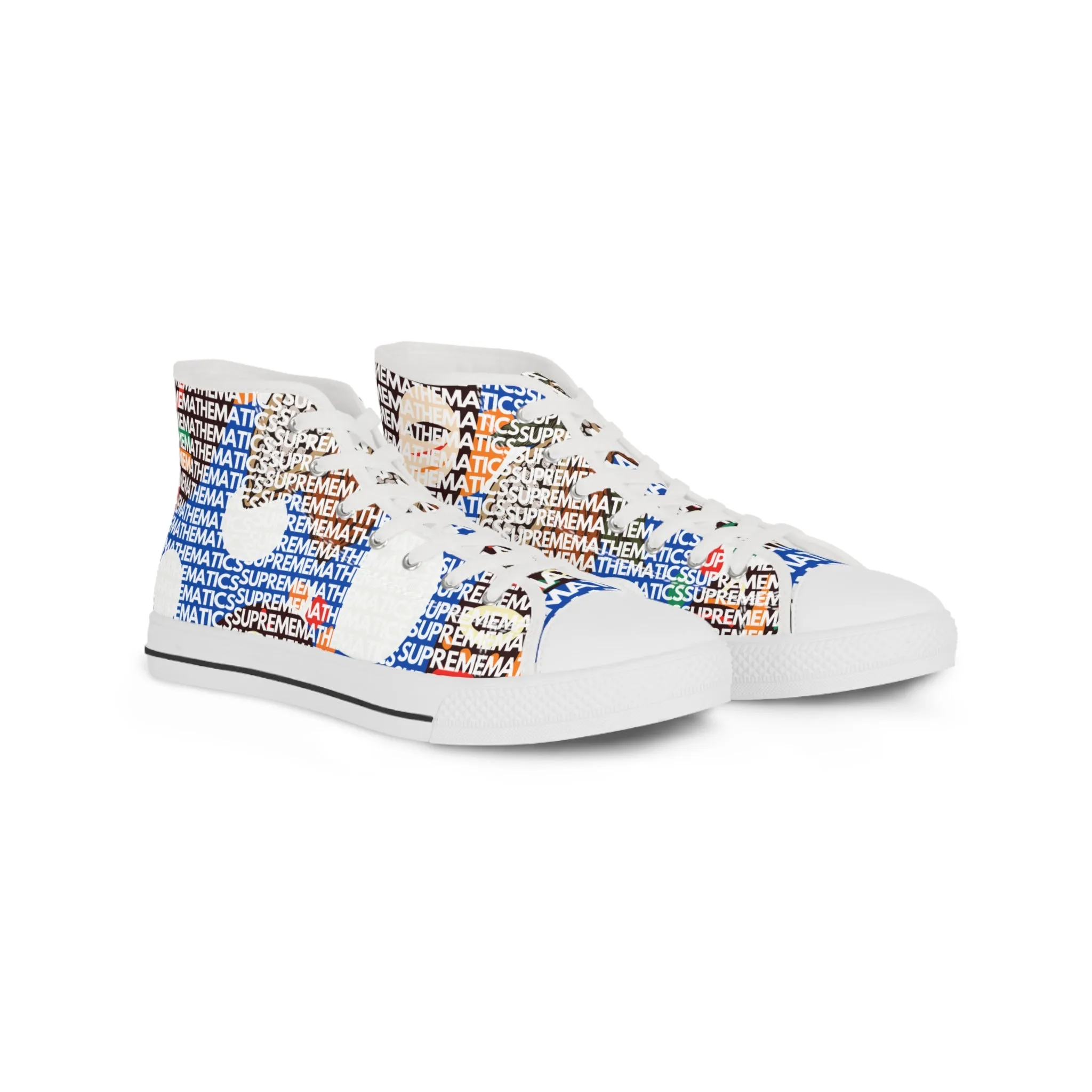 SUPREMEMATHEMATICS HIGH TOP SNEAKERS