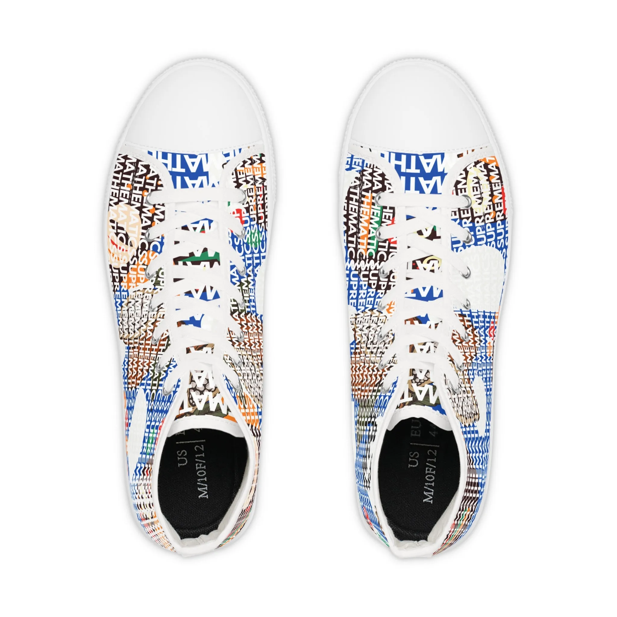 SUPREMEMATHEMATICS HIGH TOP SNEAKERS