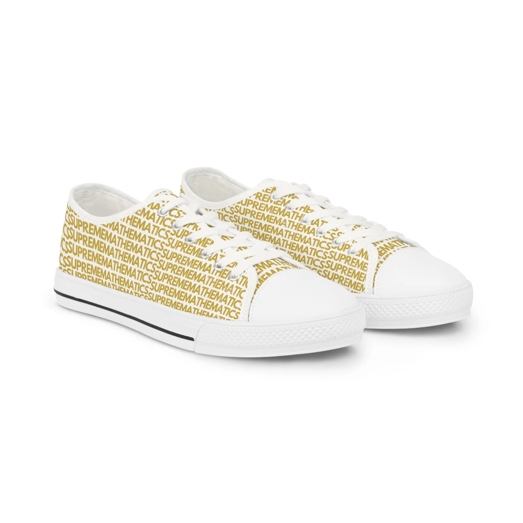 SUPREMEMATHEMATICS LOW TOP SNEAKERS