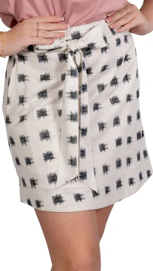 Sustainable Elegance: Eco-Friendly Linen Cotton Skirt for Women
