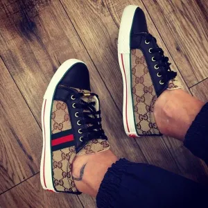 Tenisi dama Stu - Black Pattern