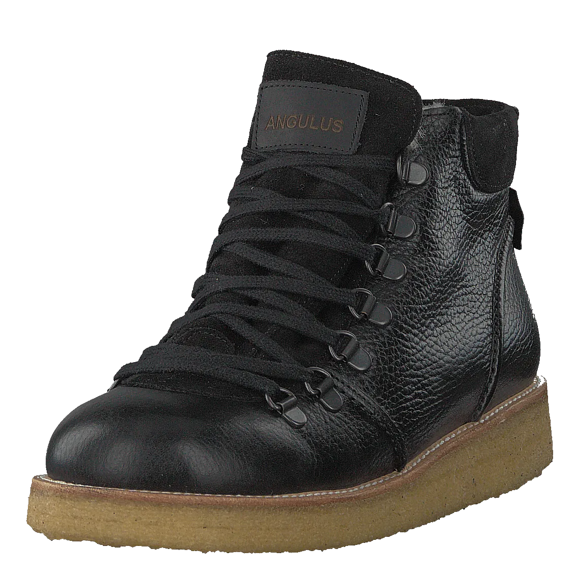 Tex-boot With Laces Black