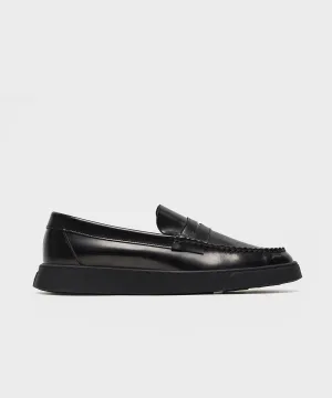 The Cornell Sport All Black Brushed Leather