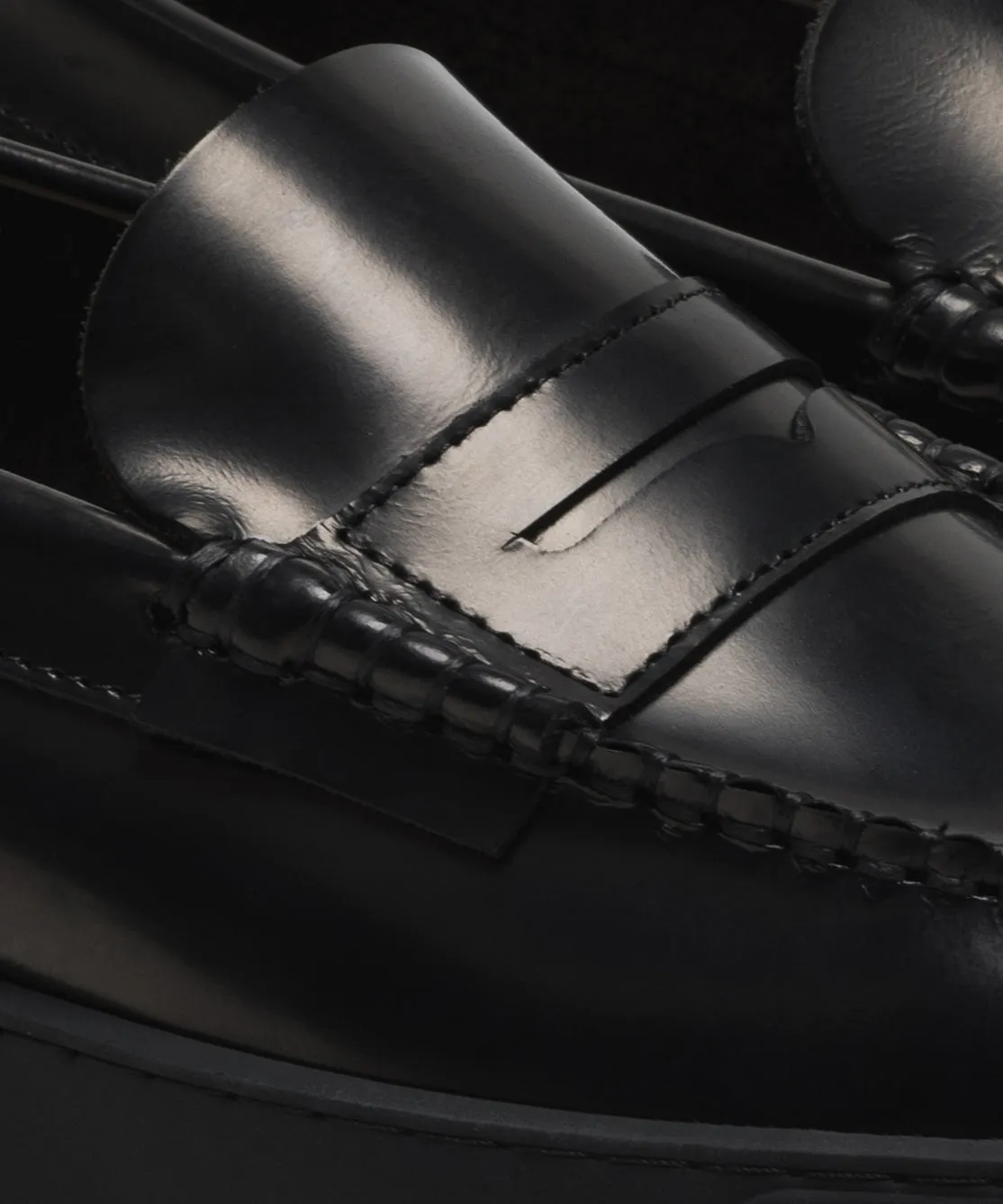The Cornell Sport All Black Brushed Leather