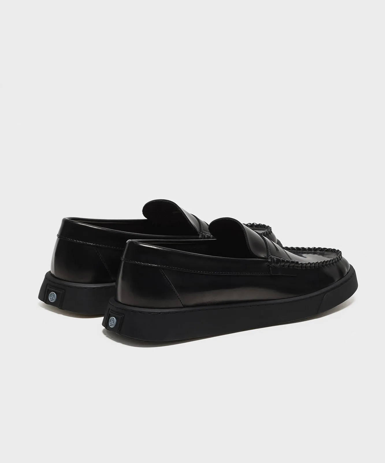 The Cornell Sport All Black Brushed Leather