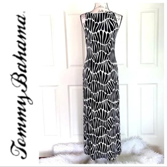 Tommy Bahama Sea Tangle Cowl Neck Maxi Dress