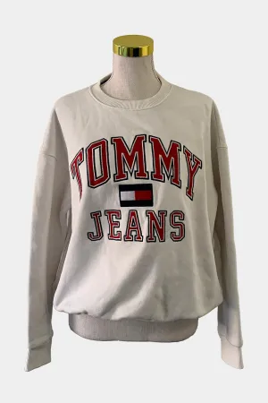 Tommy Jeans White Sweat-Shirt